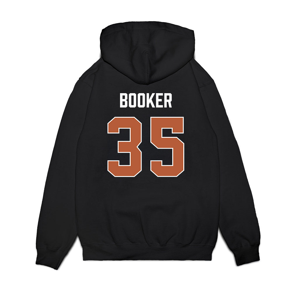 Texas - NCAA Women's Basketball : Madison Booker - Vintage Basketball Premium Hooded Sweatshirt-1