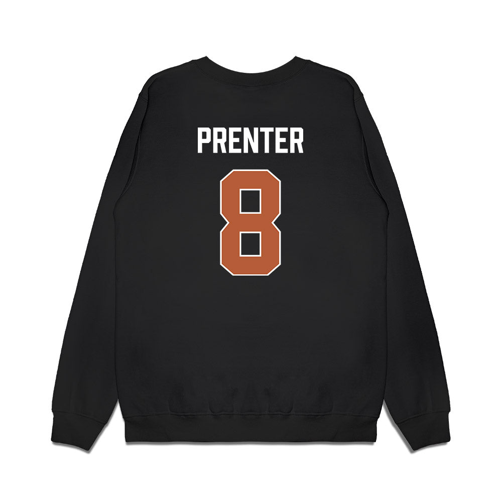Texas - NCAA Women's Basketball : Grace Prenter - Vintage Basketball Premium Crewneck Sweatshirt-1