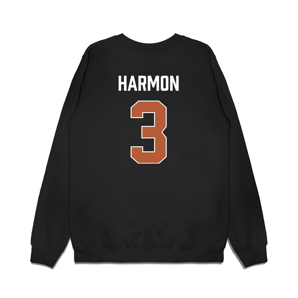 Texas - NCAA Women's Basketball : Rori Harmon - Vintage Basketball Premium Crewneck Sweatshirt-1
