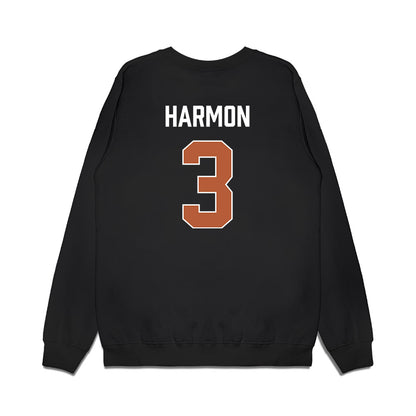 Texas - NCAA Women's Basketball : Rori Harmon - Vintage Basketball Premium Crewneck Sweatshirt-1