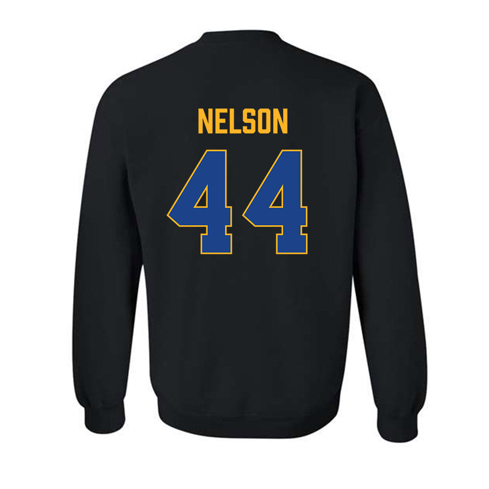 Pittsburgh - NCAA Men's Basketball : Jajuan Nelson - Vintage Shersey Crewneck Sweatshirt-1