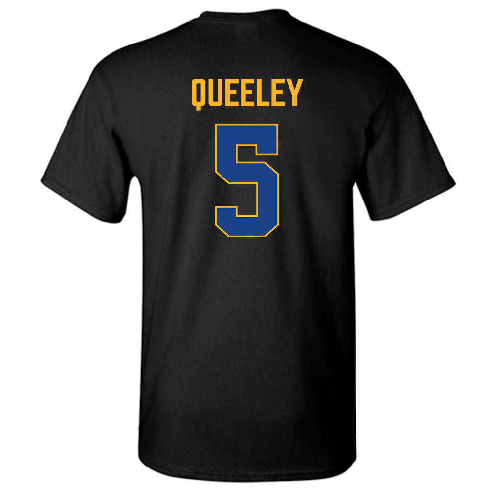 Pittsburgh - NCAA Women's Basketball : Jayda Queeley - Vintage Shersey T-Shirt-1