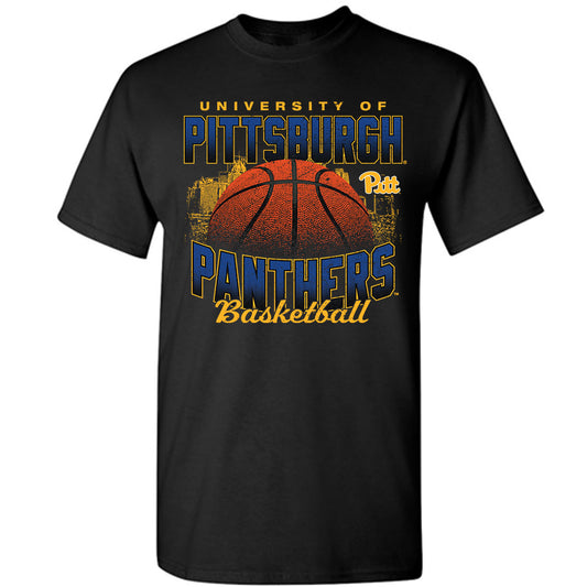 Pittsburgh - NCAA Men's Basketball : Benjamin Mayhew - Vintage Shersey T-Shirt-0