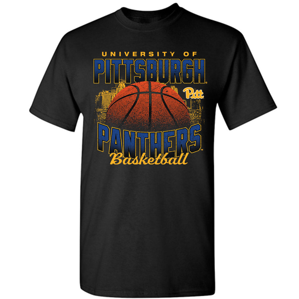 Pittsburgh - NCAA Men's Basketball : Cam Corhen - Vintage Shersey T-Shirt-0