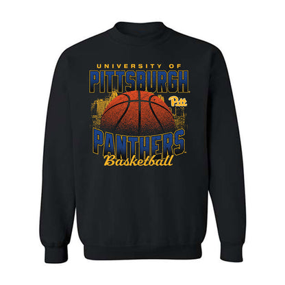 Pittsburgh - NCAA Men's Basketball : Amdy Ndiaye - Vintage Shersey Crewneck Sweatshirt-0