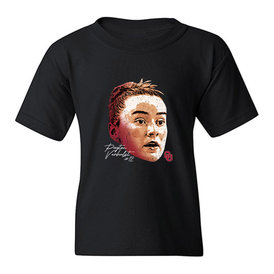 Oklahoma - NCAA Women's Basketball : Payton Verhulst - Graphic Youth T-Shirt-0