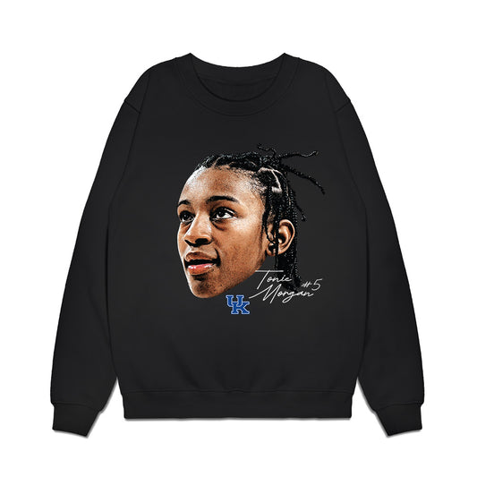 Kentucky - NCAA Women's Basketball : Tonie Morgan - Graphic Premium Crewneck Sweatshirt-0