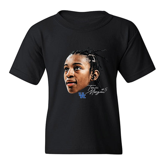Kentucky - NCAA Women's Basketball : Tonie Morgan - Graphic Youth T-Shirt-0