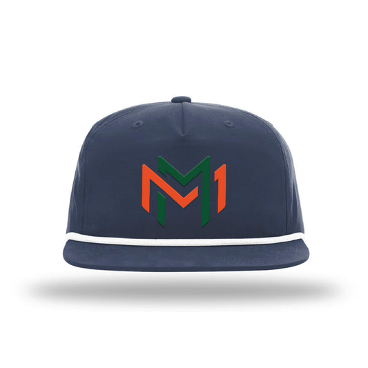 Miami - NCAA Football : Malachi Toney - Snapback Rope Hat-0