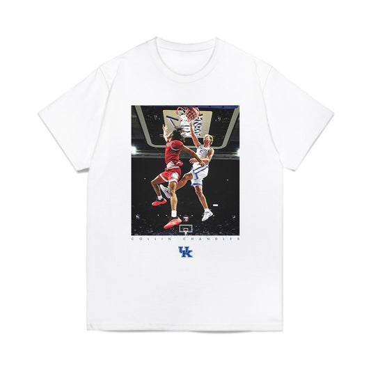 Kentucky - NCAA Men's Basketball : Collin Chandler - Comfort Colors T-Shirt-0