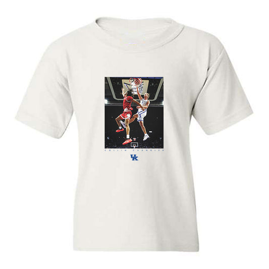 Kentucky - NCAA Men's Basketball : Collin Chandler - Youth T-Shirt-0