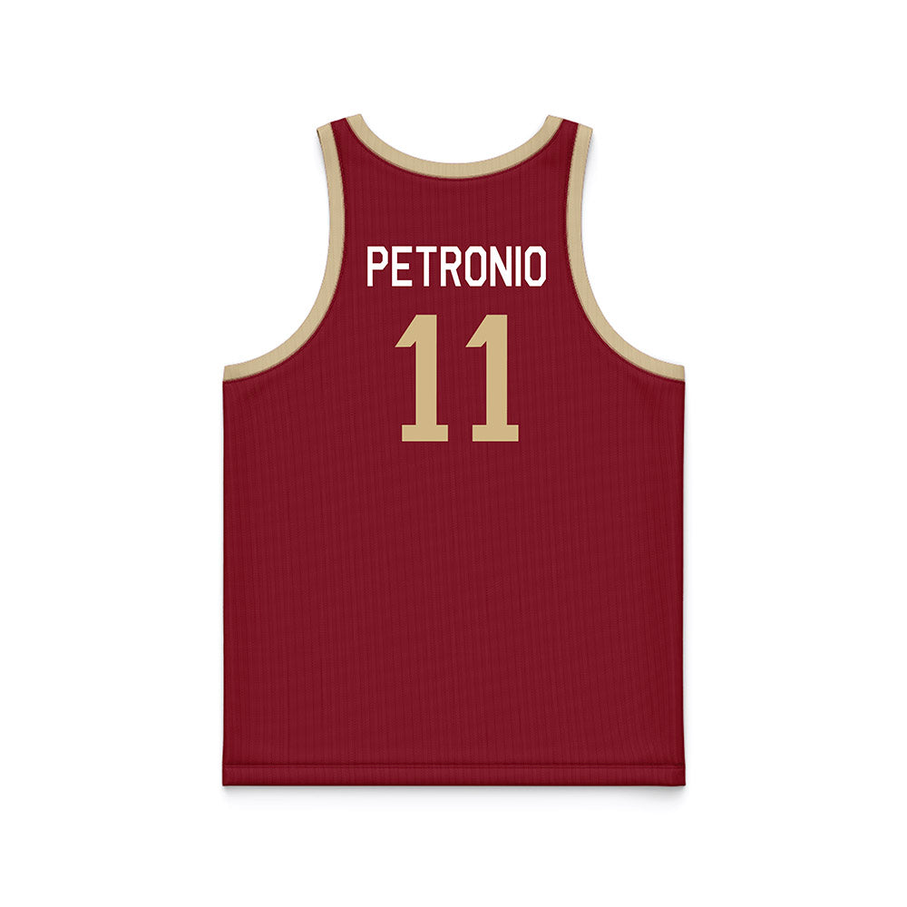 Boston College - NCAA Men's Basketball : Nick Petronio - Hardwood Reissue Basketball Jersey-1