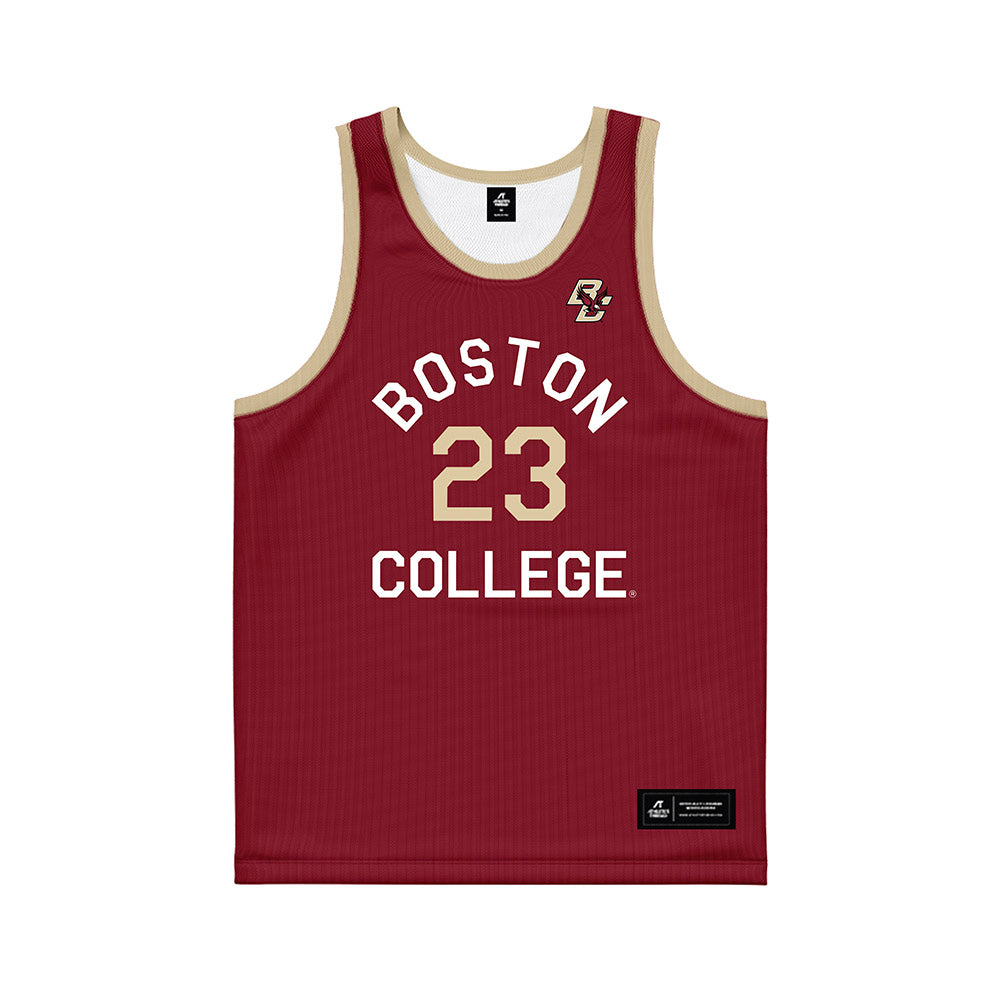 Boston College - NCAA Men's Basketball : Aidan Shaw - Hardwood Reissue Basketball Jersey-0