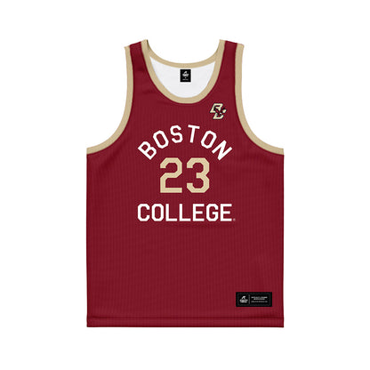 Boston College - NCAA Men's Basketball : Aidan Shaw - Hardwood Reissue Basketball Jersey-0