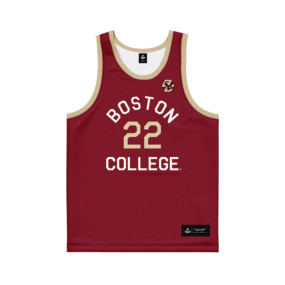 Boston College - NCAA Men's Basketball : Jayden Hastings - Hardwood Reissue Basketball Jersey-0