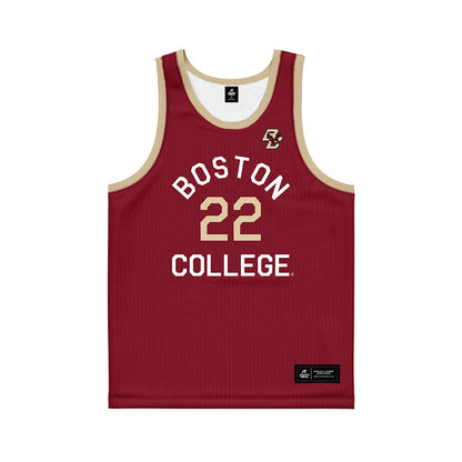 Boston College - NCAA Men's Basketball : Jayden Hastings - Hardwood Reissue Basketball Jersey-0