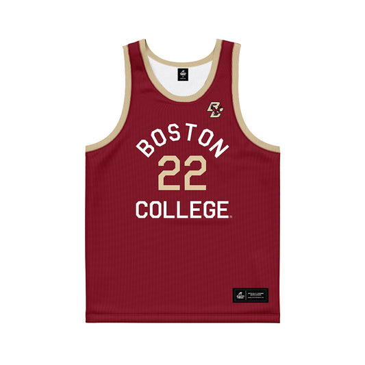 Boston College - NCAA Men's Basketball : Jayden Hastings - Hardwood Reissue Basketball Jersey-0