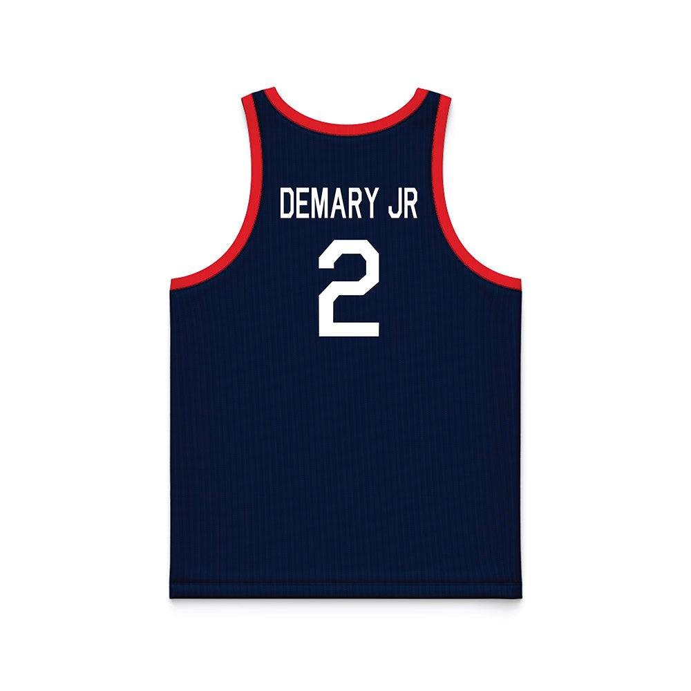 UConn - NCAA Men's Basketball : Silas Demary Jr - Hardwood Reissue Basketball Jersey-1