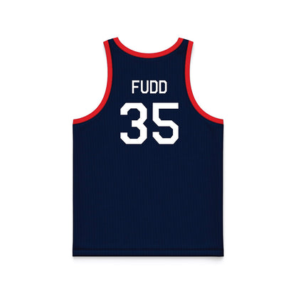 UConn - NCAA Women's Basketball : Azzi Fudd - Hardwood Reissue Basketball Jersey-1