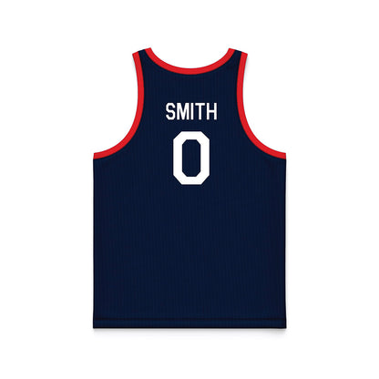 UConn - NCAA Men's Basketball : Malachi Smith - Hardwood Reissue Basketball Jersey-1