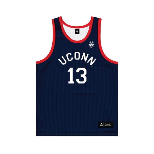 UConn - NCAA Men's Basketball : Jacob Ross - Hardwood Reissue Basketball Jersey-0