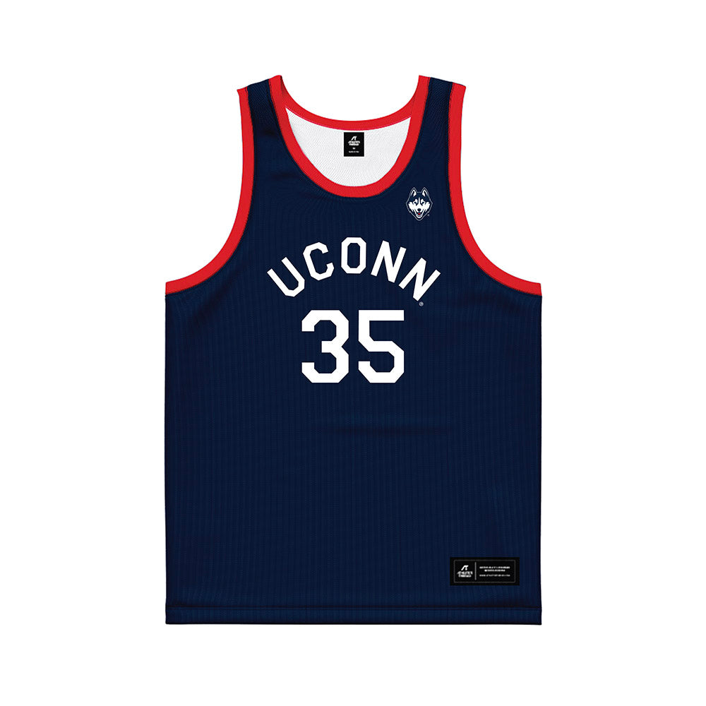 UConn - NCAA Women's Basketball : Azzi Fudd - Hardwood Reissue Basketball Jersey-0