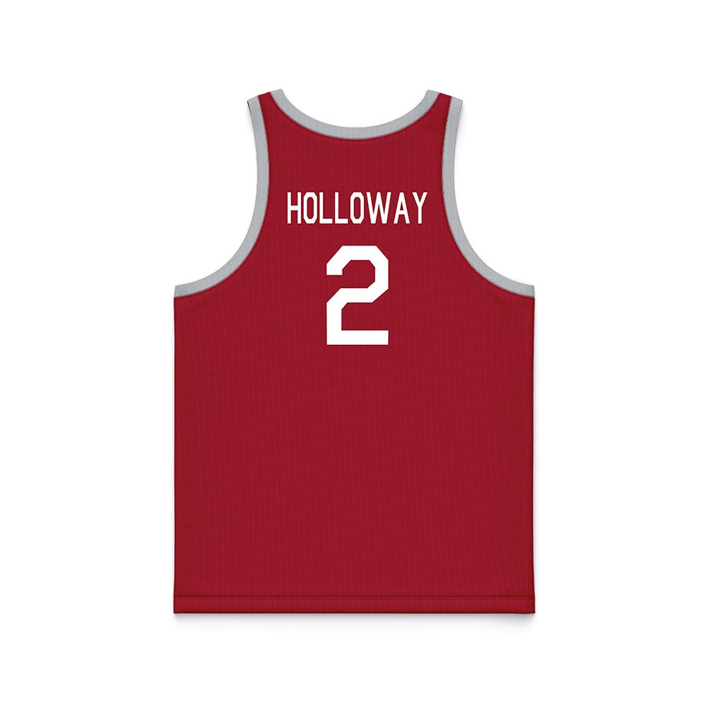 Alabama - NCAA Men's Basketball : Aden Holloway - Hardwood Reissue Basketball Jersey-1
