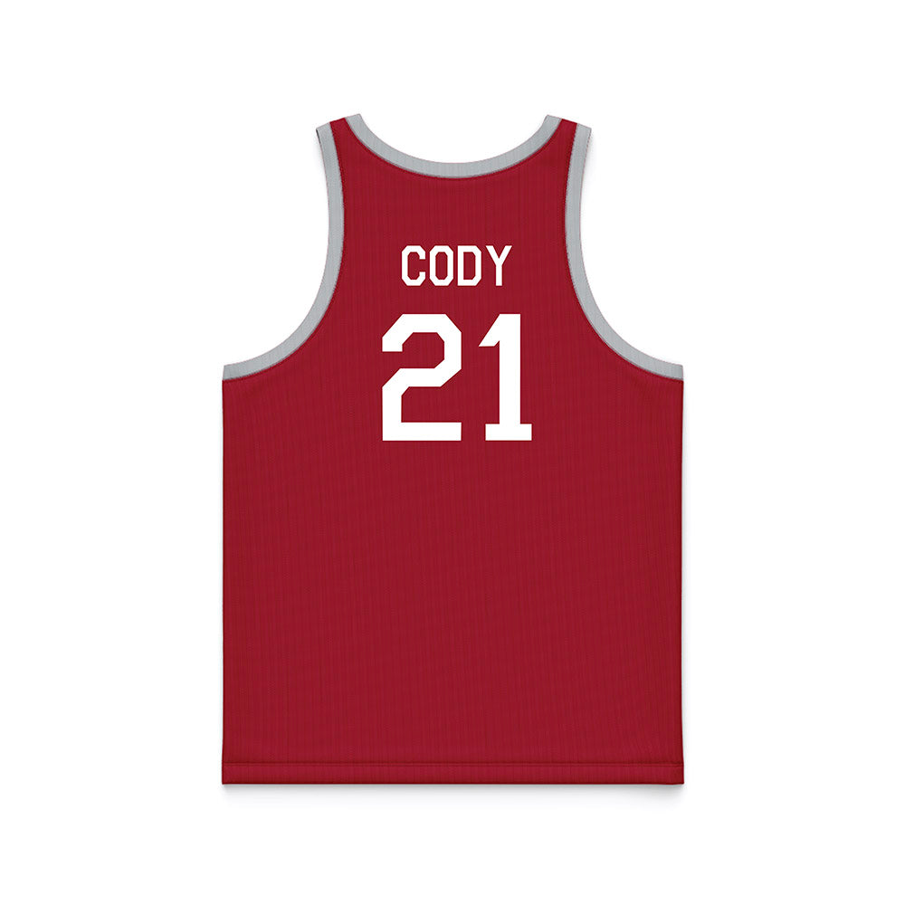Alabama - NCAA Women's Basketball : Essence Cody - Hardwood Reissue Basketball Jersey-1