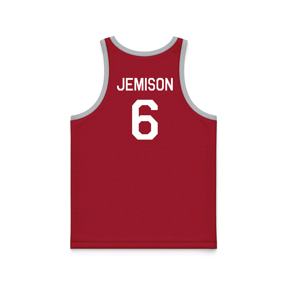 Alabama - NCAA Men's Basketball : London Jemison - Hardwood Reissue Basketball Jersey-1