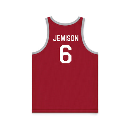 Alabama - NCAA Men's Basketball : London Jemison - Hardwood Reissue Basketball Jersey-1