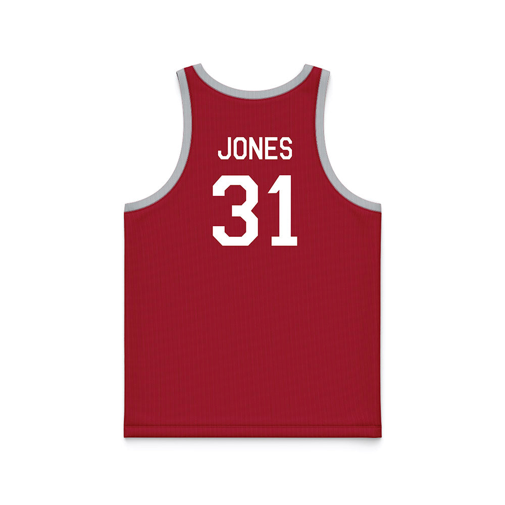 Alabama - NCAA Women's Basketball : Naomi Jones - Hardwood Reissue Basketball Jersey-1