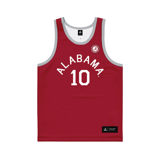 Alabama - NCAA Men's Basketball : Keitenn Bristow - Hardwood Reissue Basketball Jersey-0