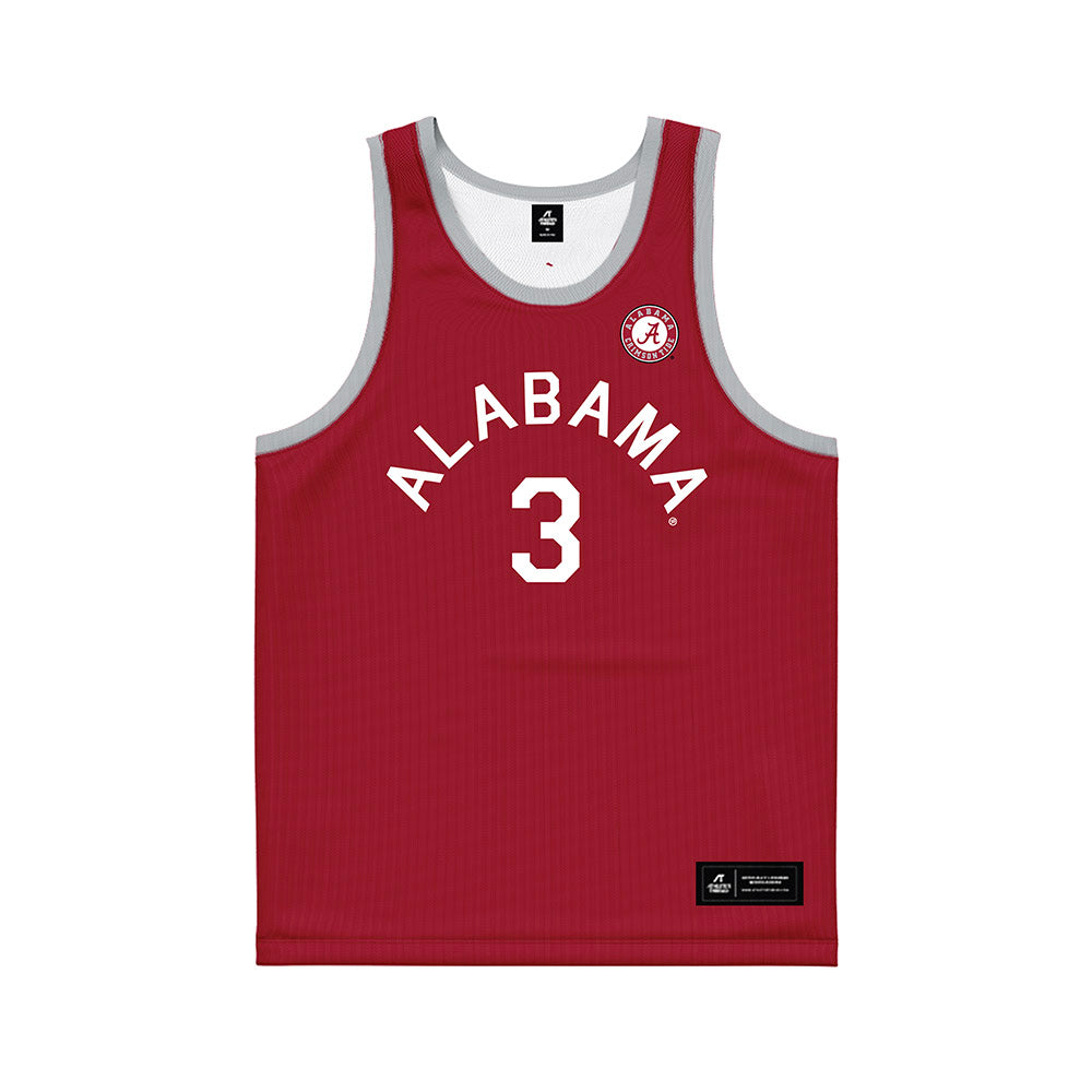 Alabama - NCAA Men's Basketball : Latrell Wrightsell - Hardwood Reissue Basketball Jersey-0