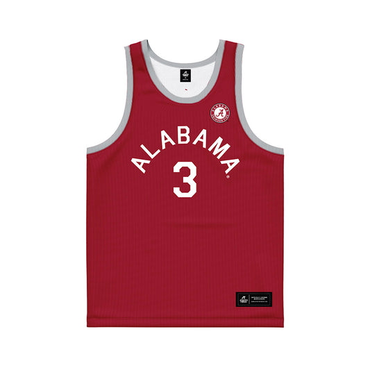 Alabama - NCAA Men's Basketball : Latrell Wrightsell - Hardwood Reissue Basketball Jersey-0