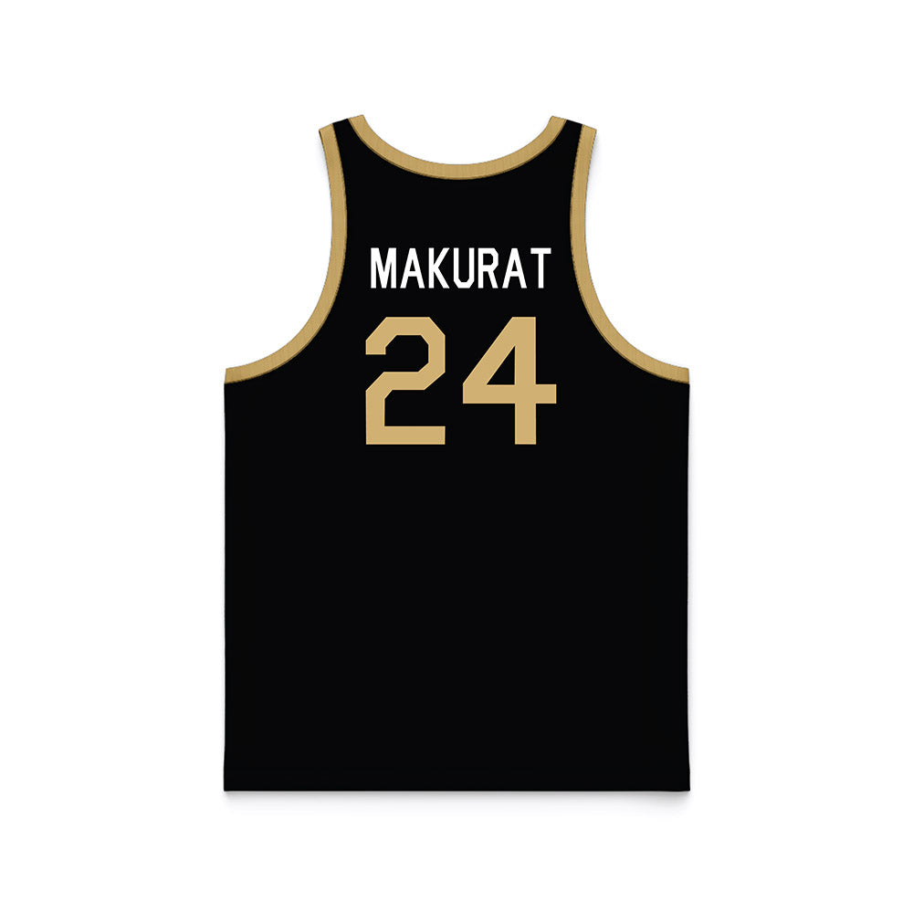 Vanderbilt - NCAA Women's Basketball : Agata Makurat - Hardwood Reissue Basketball Jersey-1
