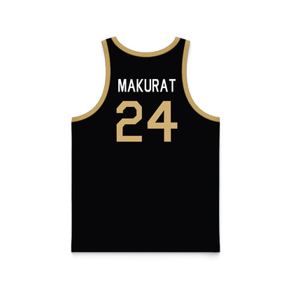 Vanderbilt - NCAA Women's Basketball : Agata Makurat - Hardwood Reissue Basketball Jersey-1