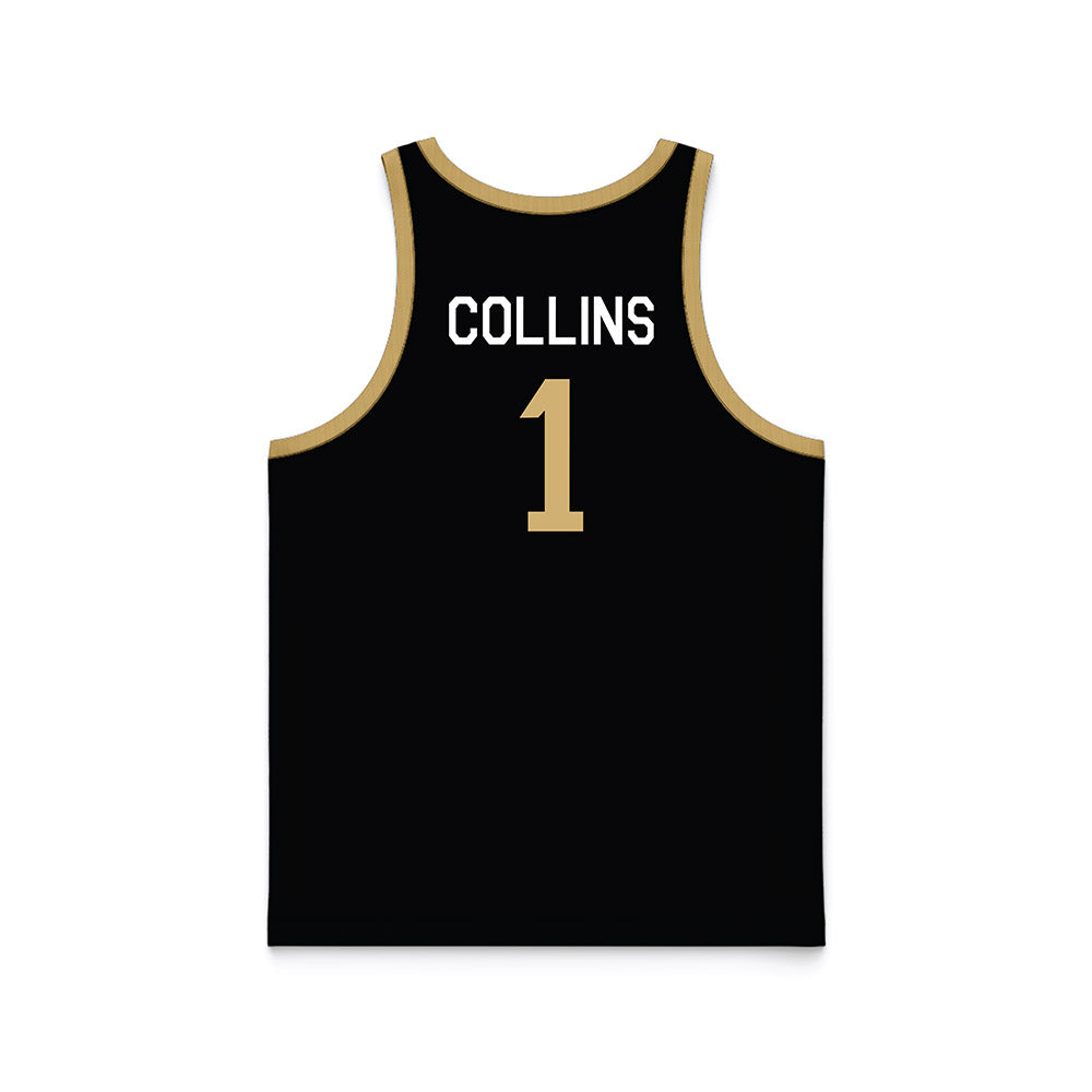 Vanderbilt - NCAA Men's Basketball : Frankie Collins - Hardwood Reissue Basketball Jersey-1