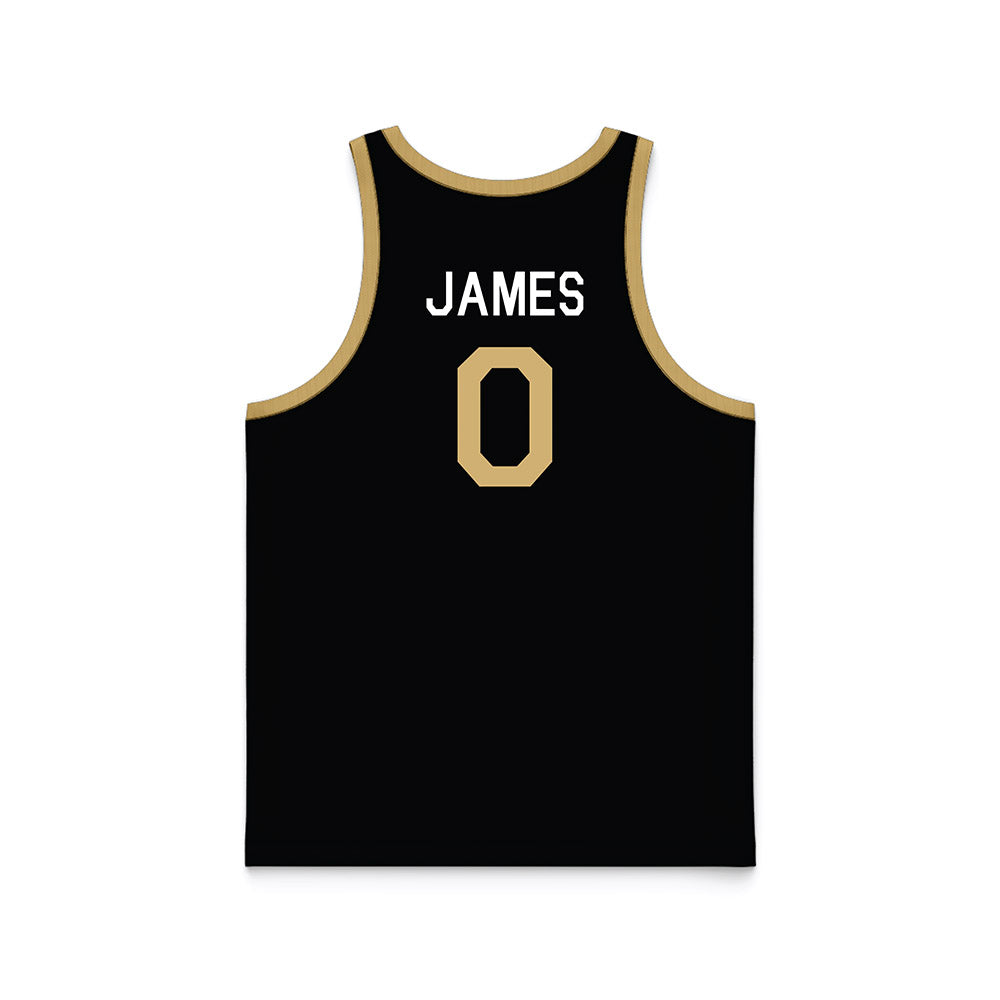 Vanderbilt - NCAA Men's Basketball : Michael James - Hardwood Reissue Basketball Jersey-1