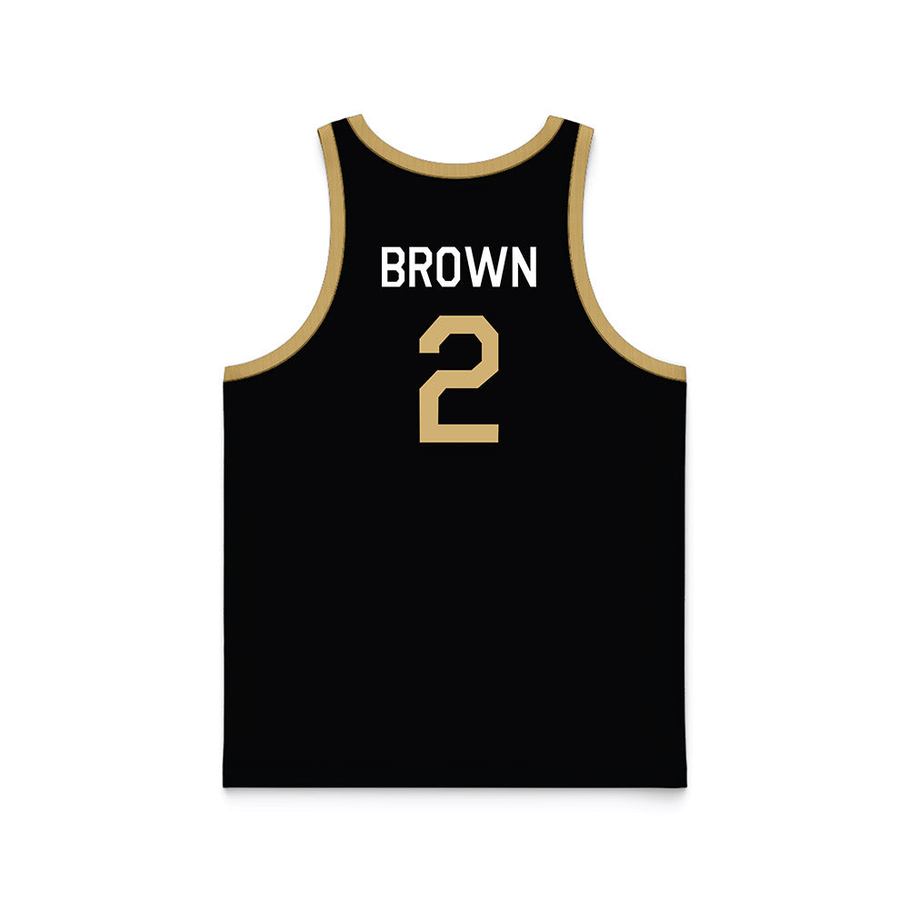 Vanderbilt - NCAA Women's Basketball : Jada Brown - Hardwood Reissue Basketball Jersey-1