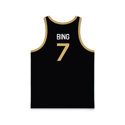 Vanderbilt - NCAA Men's Basketball : Chandler Bing - Hardwood Reissue Basketball Jersey-1