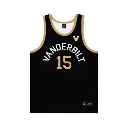 Vanderbilt - NCAA Women's Basketball : Ndjakalenga Mwenentanda - Hardwood Reissue Basketball Jersey-0
