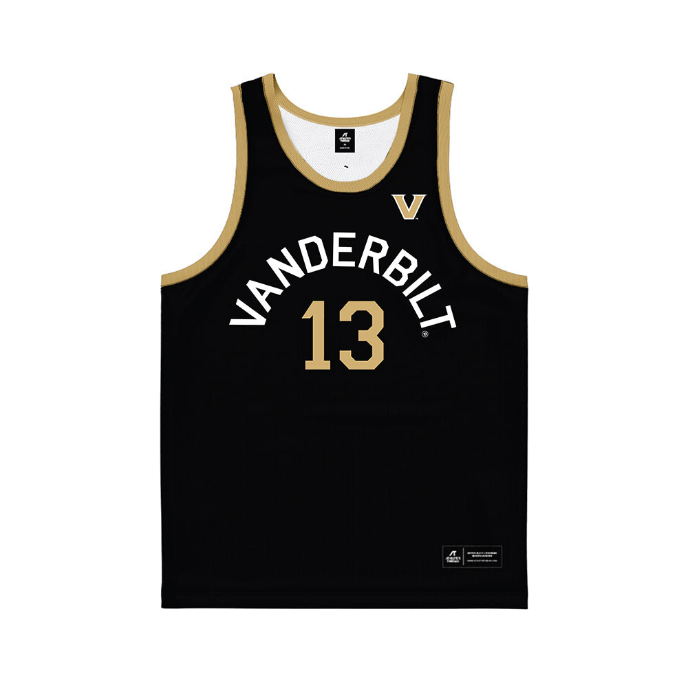 Vanderbilt - NCAA Women's Basketball : Justine Pissott - Hardwood Reissue Basketball Jersey-0