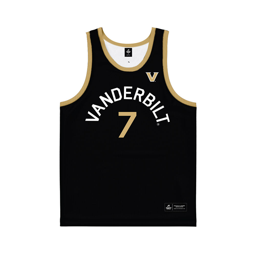 Vanderbilt - NCAA Men's Basketball : Chandler Bing - Hardwood Reissue Basketball Jersey-0