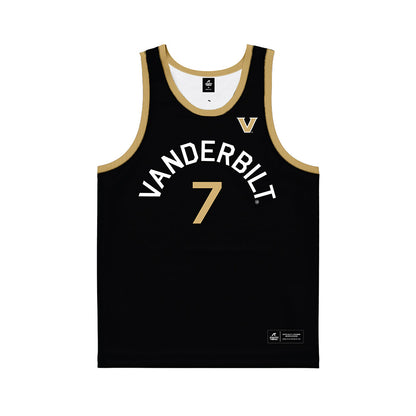 Vanderbilt - NCAA Men's Basketball : Chandler Bing - Hardwood Reissue Basketball Jersey-0