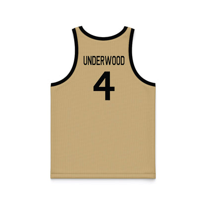 Wake Forest - NCAA Men's Basketball : Will Underwood - Hardwood Reissue Basketball Jersey-1