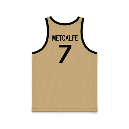 Wake Forest - NCAA Women's Basketball : Savannah Metcalfe - Hardwood Reissue Basketball Jersey-1