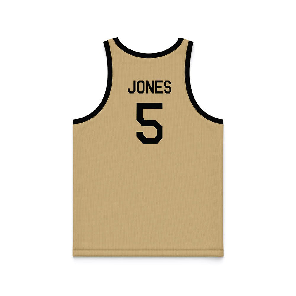 Wake Forest - NCAA Women's Basketball : Caitlyn Jones - Hardwood Reissue Basketball Jersey-1
