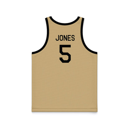 Wake Forest - NCAA Women's Basketball : Caitlyn Jones - Hardwood Reissue Basketball Jersey-1