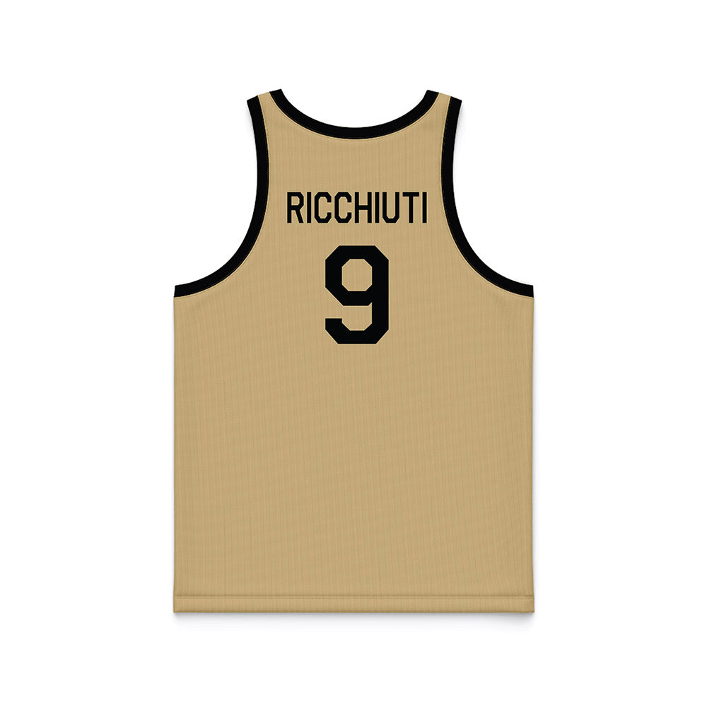 Wake Forest - NCAA Men's Basketball : Vincent Ricchiuti - Hardwood Reissue Basketball Jersey-1