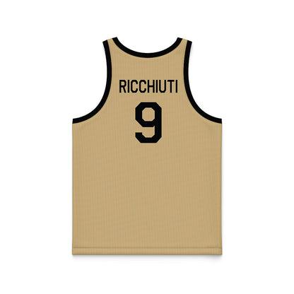 Wake Forest - NCAA Men's Basketball : Vincent Ricchiuti - Hardwood Reissue Basketball Jersey-1